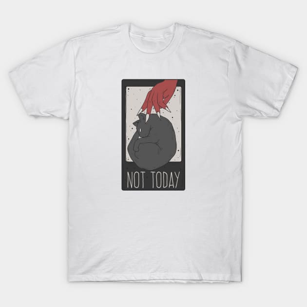 Not today, Satan! T-Shirt by Jess Adams